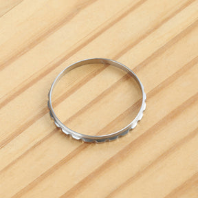 Fluted Bezel+Rubber Bezel Gasket+Click Spring+Tension Spring+Retaining Bezel for Rolex GMT-Master II 126710/116710