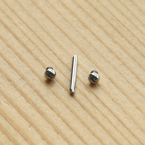 Watch Strap Screw Tube for Omega De Ville Prestige 27mm Watch Band Link Pin