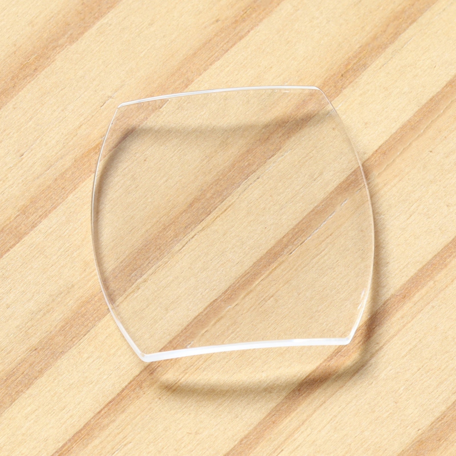 Tonneau Raised Watch Glass for Bvlgari Assioma AA44C14SSD 44×34mm Sapphire Crystal