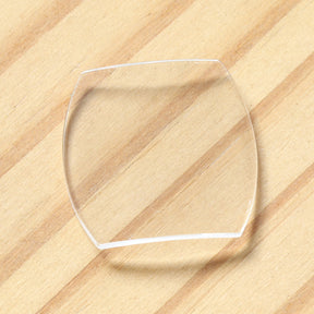 Tonneau Raised Watch Glass for Bvlgari Assioma AA44C14SSD 44×34mm Sapphire Crystal