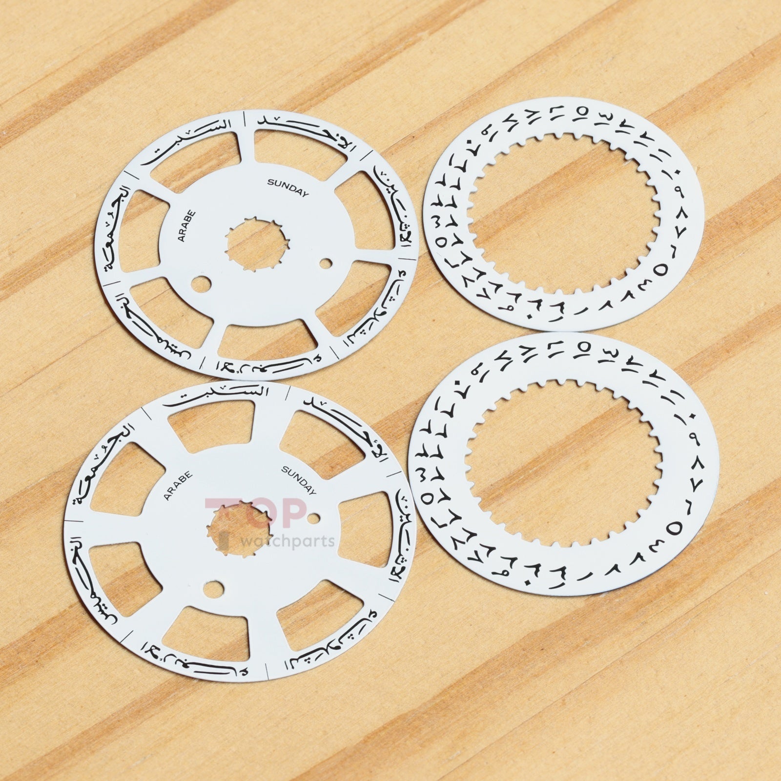 Arabic Date Wheel Disc for Rolex Caliber 3255 Day-Date 36/40 Watch Calendar