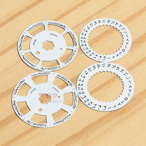 Arabic Date Wheel Disc for Rolex Caliber 3255 Day-Date 36/40 Watch Calendar