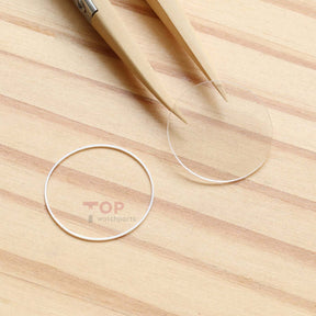 Watch Sapphire Crystal&Gasket for Vacheron Constantin VC Patrimony 33093 31.5mm Front&Case Back Glass