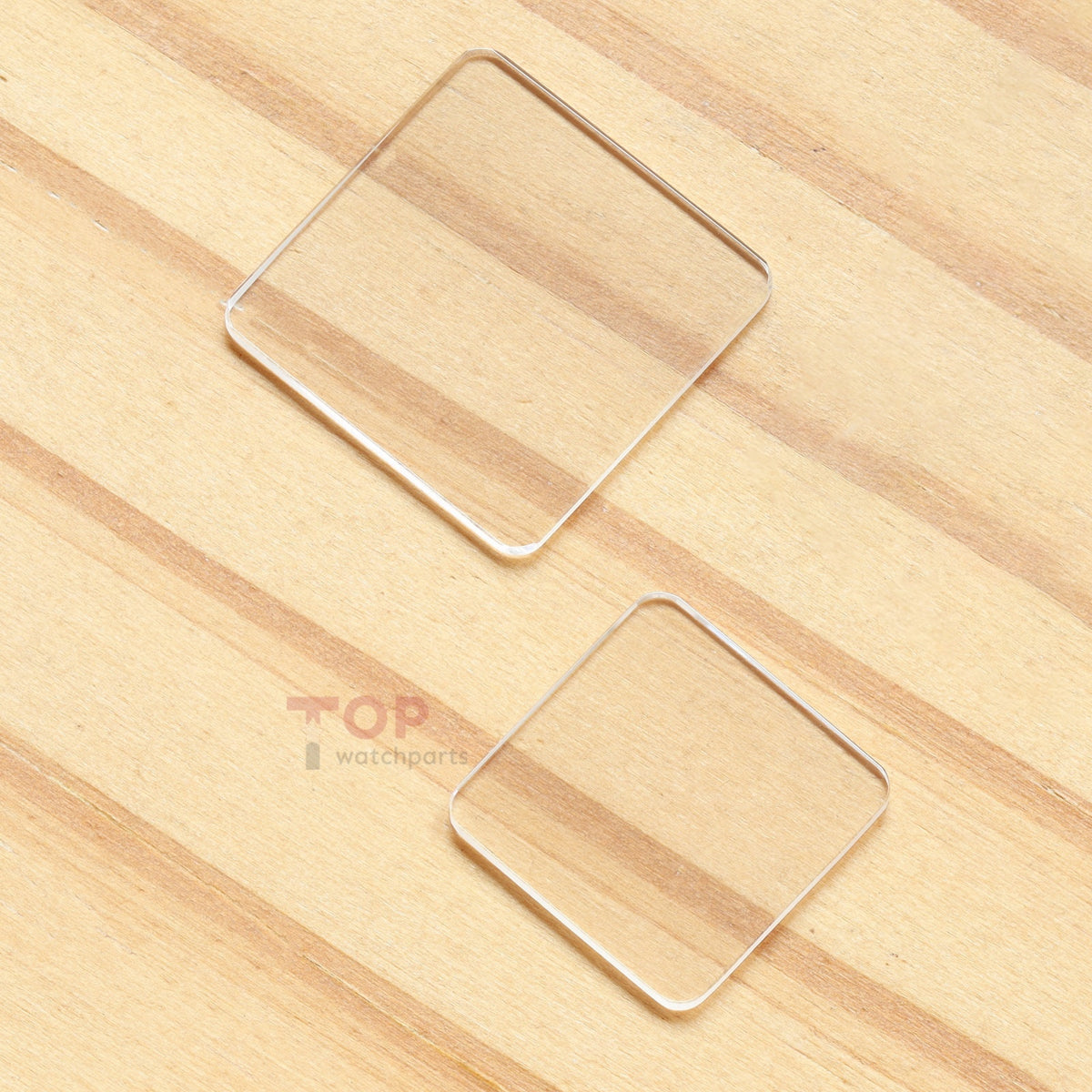 Square Flat Watch Glass for Chopard Happy Sport 278892/278893/276679 Sapphire Crystal