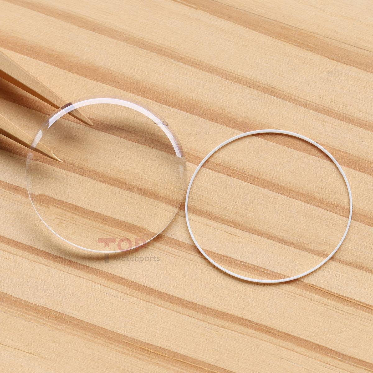 Watch Lid Crystal for Tudor Glamour Double Date 57103/57100 42mm Watch Sapphire Highly-domed Glass