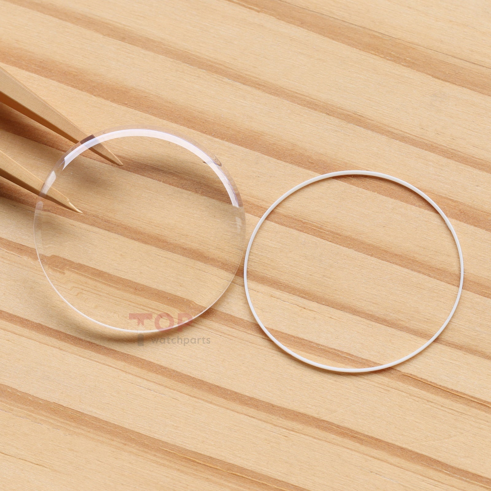 Watch Lid Crystal for Tudor Glamour Double Date 57103/57100 42mm Watch Sapphire Highly-domed Glass