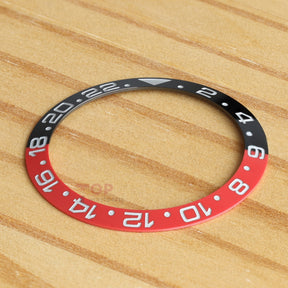 Black Red Watch Ceramic Bezel for Rolex GMT-Master II 40mm 116710 126710 Watch