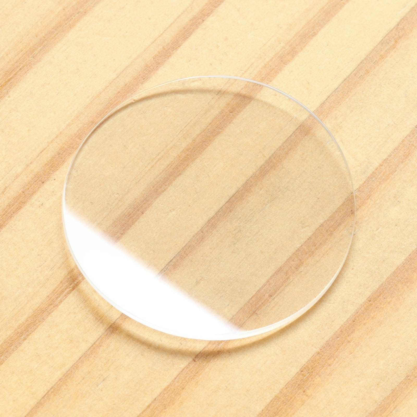 Round Raised Watch Sapphire Crystal for Bvlgari 102396 41mm Glass