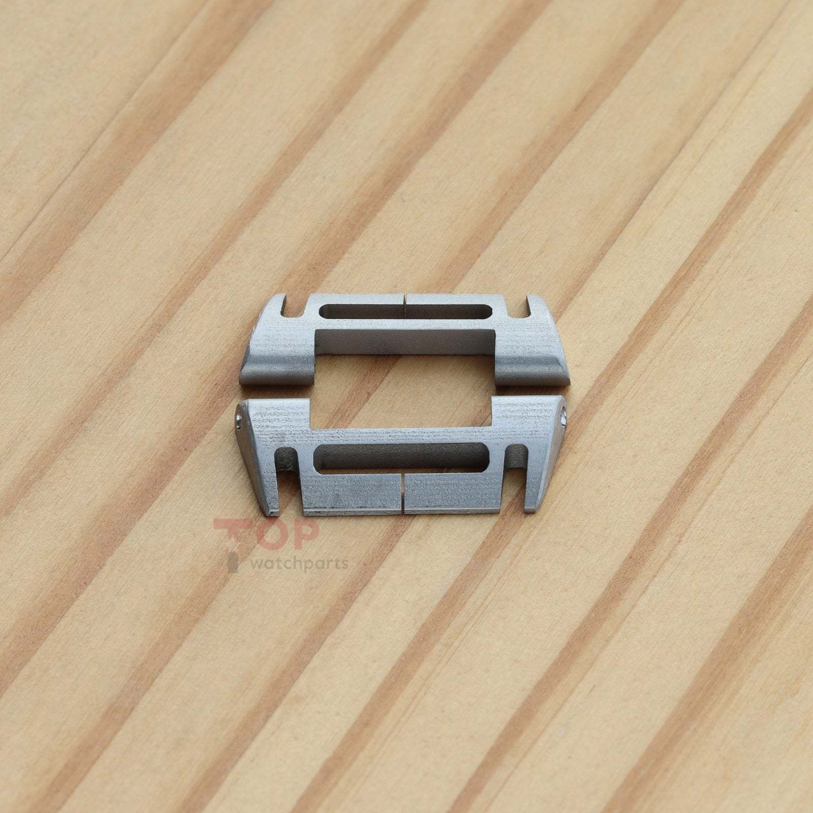 Steel 28/30mm Watch Leather Strap Insert for IWC Ingenieur Watch Band Link