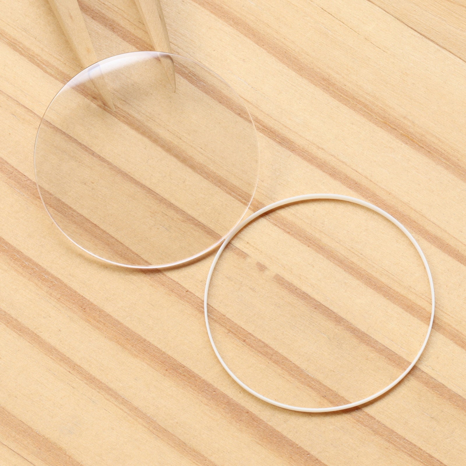 Double Domed Watch Sapphire Crystal&Gasket for Blancpain Villeret 4040-3642-55 40mm Glass