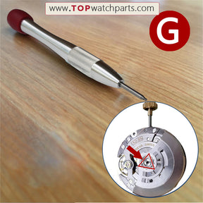 Stahl-Schraubendreher-Set für Uhren von Audemars Piguet, Bvlgari, Bulova, Blancpain, Oris, IWC, Richard Mille und Carl F. Bucherer