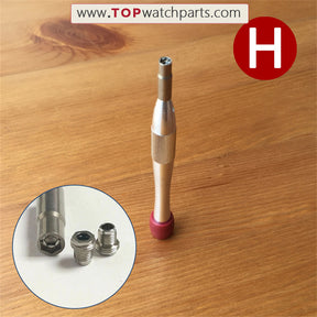 Stahl-Schraubendreher-Set für Uhren von Audemars Piguet, Bvlgari, Bulova, Blancpain, Oris, IWC, Richard Mille und Carl F. Bucherer