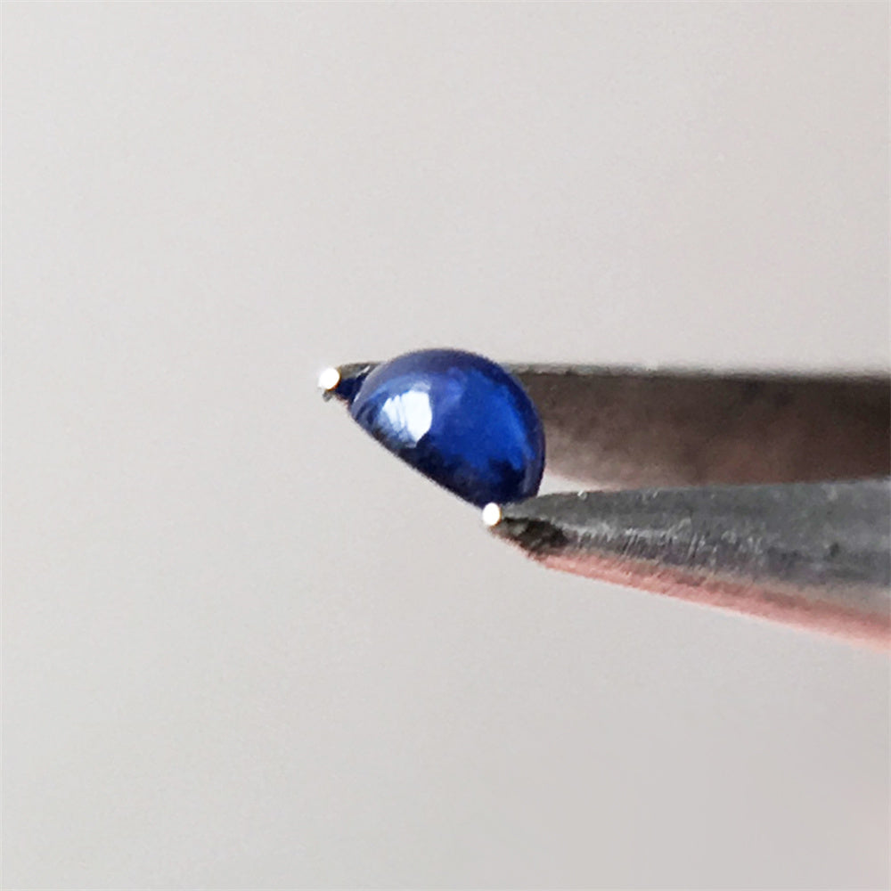 blue zircon sapphire crystal for Chopard Happy Diamonds lady watch case