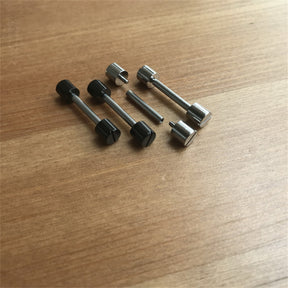 24.4mm bvlgari digagono 42mm監視用のスクリューチューブ（黒/銀色）