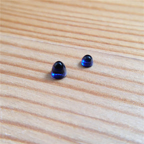 blue sapphire crystal for Cartier Rotonde 40mm watch crown parts