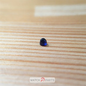 blue sapphire crystal for Cartier Rotonde 40mm watch crown parts