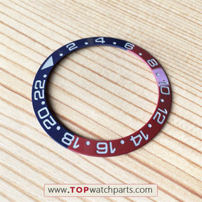 carve platinum number high quality Batman blue red Ceramic Bezel Insert For Rolex GMT Master II watch