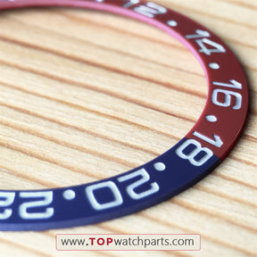 mk3 high quality blue red all Ceramic Bezel Insert For Rolex GMT Master II 126710 116710 watch