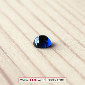 Watch crown blue sapphire dot for Cartier pasha watch crown