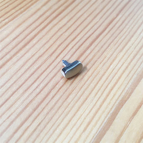 steel button pusher for Tissot T-Classic T035.617 automatic watch