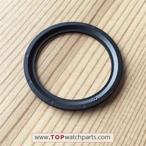 Ceramic Watch Bezel for OMG Omega Seamaster Planet Ocean Chronograph 600M 45.5mm Watch Insert