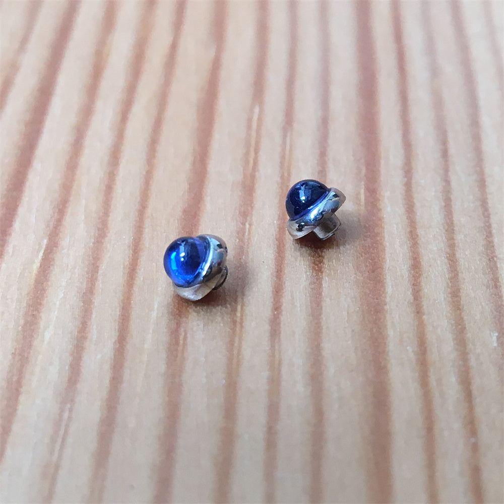 زخارف برشام الزركون الأزرق لساعة تشوبارد الماس السعيد كوارتز حالة