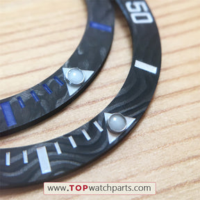 116610 carbon watch bezel insert buckle clasp for DIW Rolex Submariner Custom watches