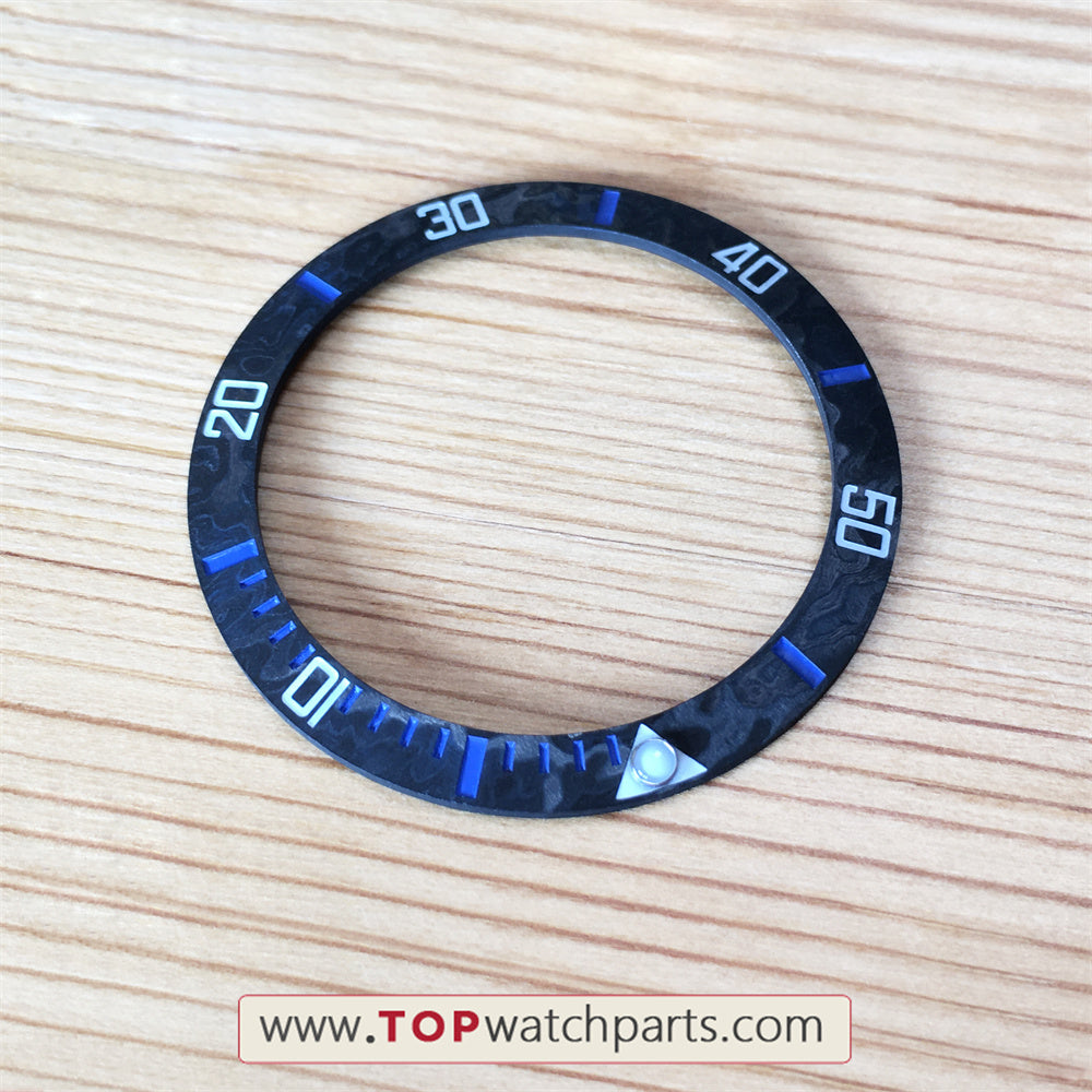 116610 carbon watch bezel insert buckle clasp for DIW Rolex Submariner Custom watches
