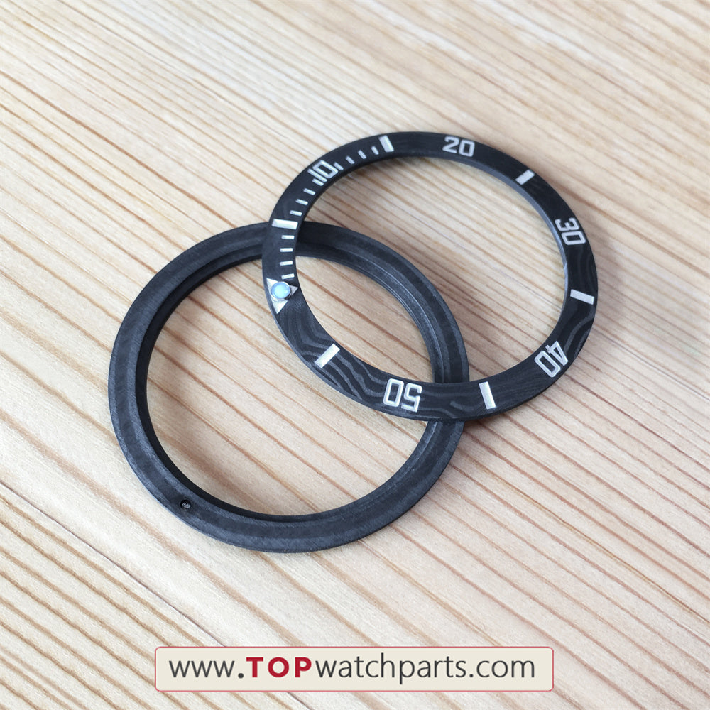 116610 carbon watch bezel insert buckle clasp for DIW Rolex Submariner Custom watches