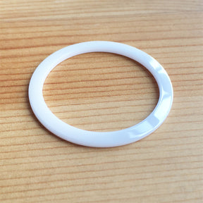 T064.210 white color ceramic bezel for Tissot T-Trend T-Lady 28mm quartz watch