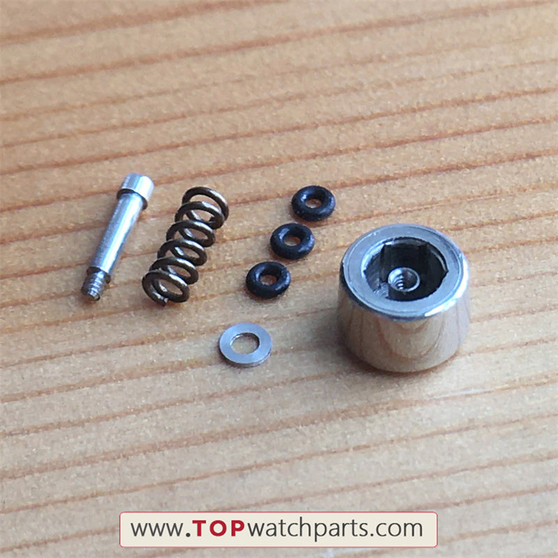 steel button pusher for Breguet Classique 5287 automatic watch