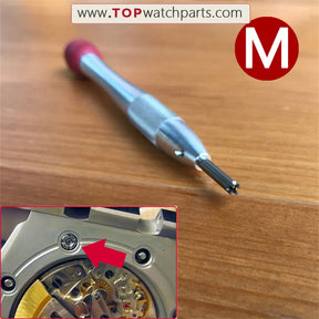 Stahl-Schraubendreher-Set für Uhren von Audemars Piguet, Bvlgari, Bulova, Blancpain, Oris, IWC, Richard Mille und Carl F. Bucherer