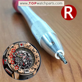 Stahl-Schraubendreher-Set für Uhren von Audemars Piguet, Bvlgari, Bulova, Blancpain, Oris, IWC, Richard Mille und Carl F. Bucherer
