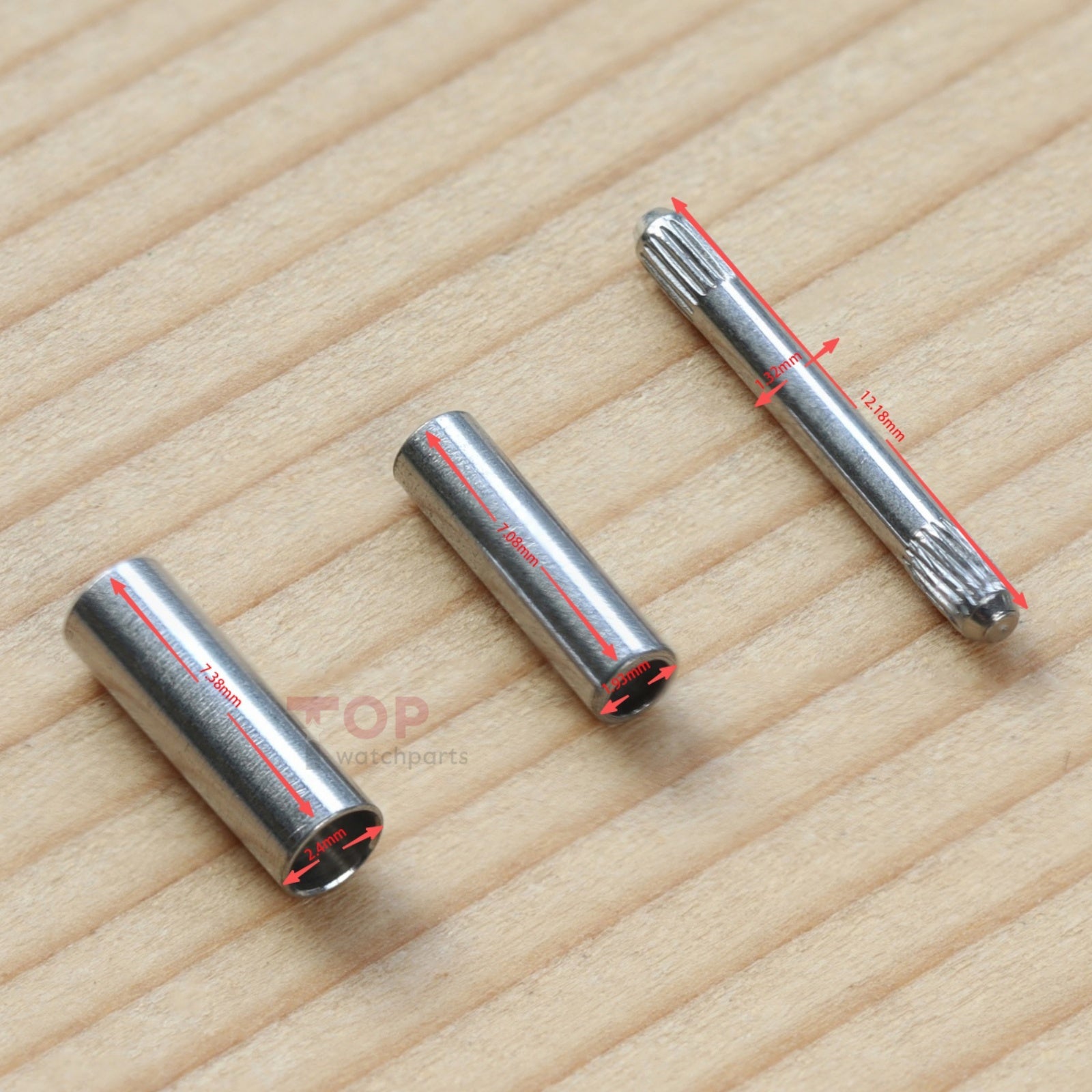 Knurled Pins for Rolex Yacht Master 168623/168628/68628 35mm Watch Oyster Bracelet Link