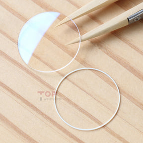 AR Coating Watch Sapphire Crystal&Gasket for IWC Portofino Automatic IW357411/3564 34mm Glass