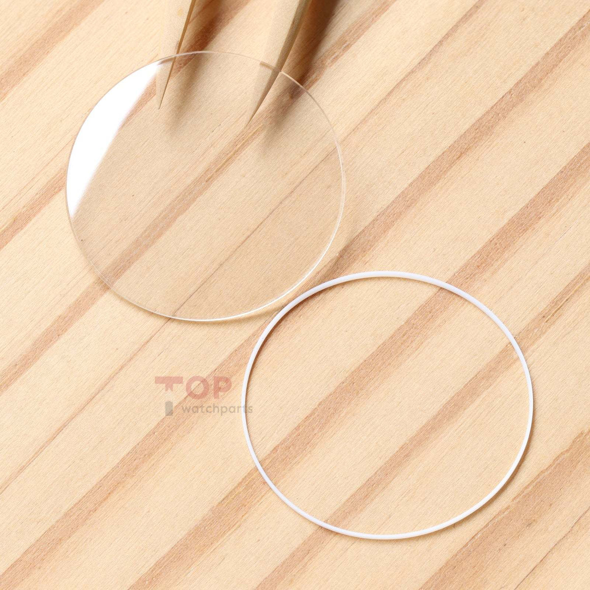 Double Domed Sapphire Crystal&Gasket for Vacheron Constantin VC Historiques 47101 38.5mm Watch Glass