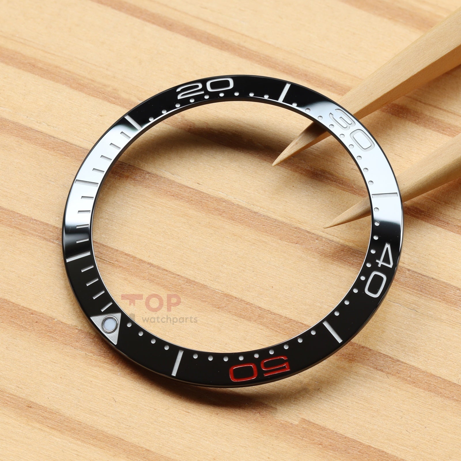 Ceramic Bezel for Omega Seamaster Diver 300 M 41mm 212.30.41 Watch Insert