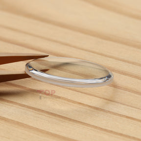 Watch Lid Crystal for Tudor Glamour Double Date 57103/57100 42mm Watch Sapphire Highly-domed Glass