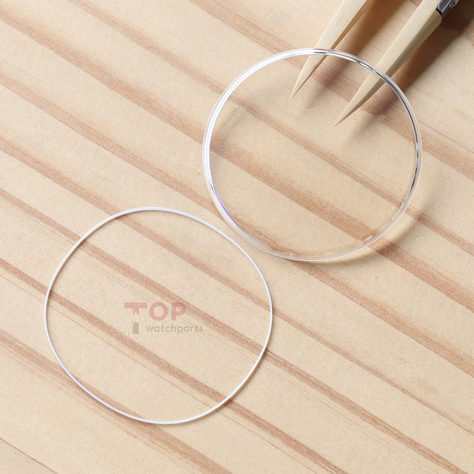 AR Coating Watch Sapphire Crystal&Gasket for IWC Portofino Hand-Wound IW5161/5045/5033/5035 45mm Glass