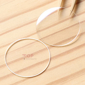 Double Domed Sapphire Crystal&Gasket for Vacheron Constantin VC Retrograde 4010U/4000U 42.5mm Watch Glass