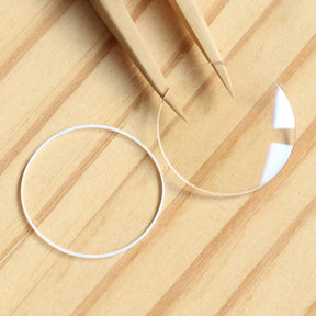 AR Coating Double Domed Watch Sapphire Crystal&Gasket for Blancpain Ladybird Quantième Complet 2360-2991 33.7mm Glass