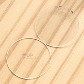 Double Domed Watch Sapphire Crystal&Gasket for Chopard L.U.C 168544 42mm Glass