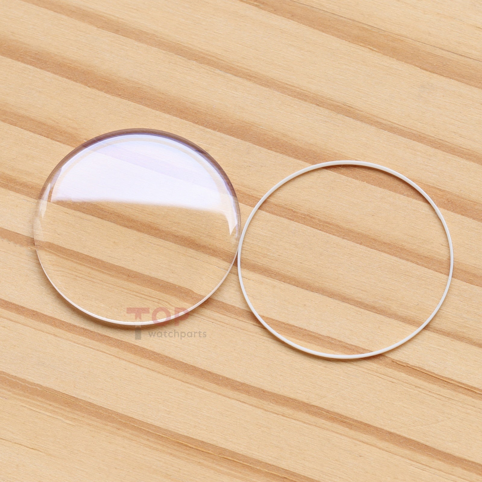 Watch Lid Crystal for Tudor Glamour Double Date 57103/57100 42mm Watch Sapphire Highly-domed Glass