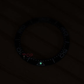 Ceramic Steel Watch Bezel for Omega Seamaster Diver 300 M 210.92.44.20.01 43.5mm Watch Insert