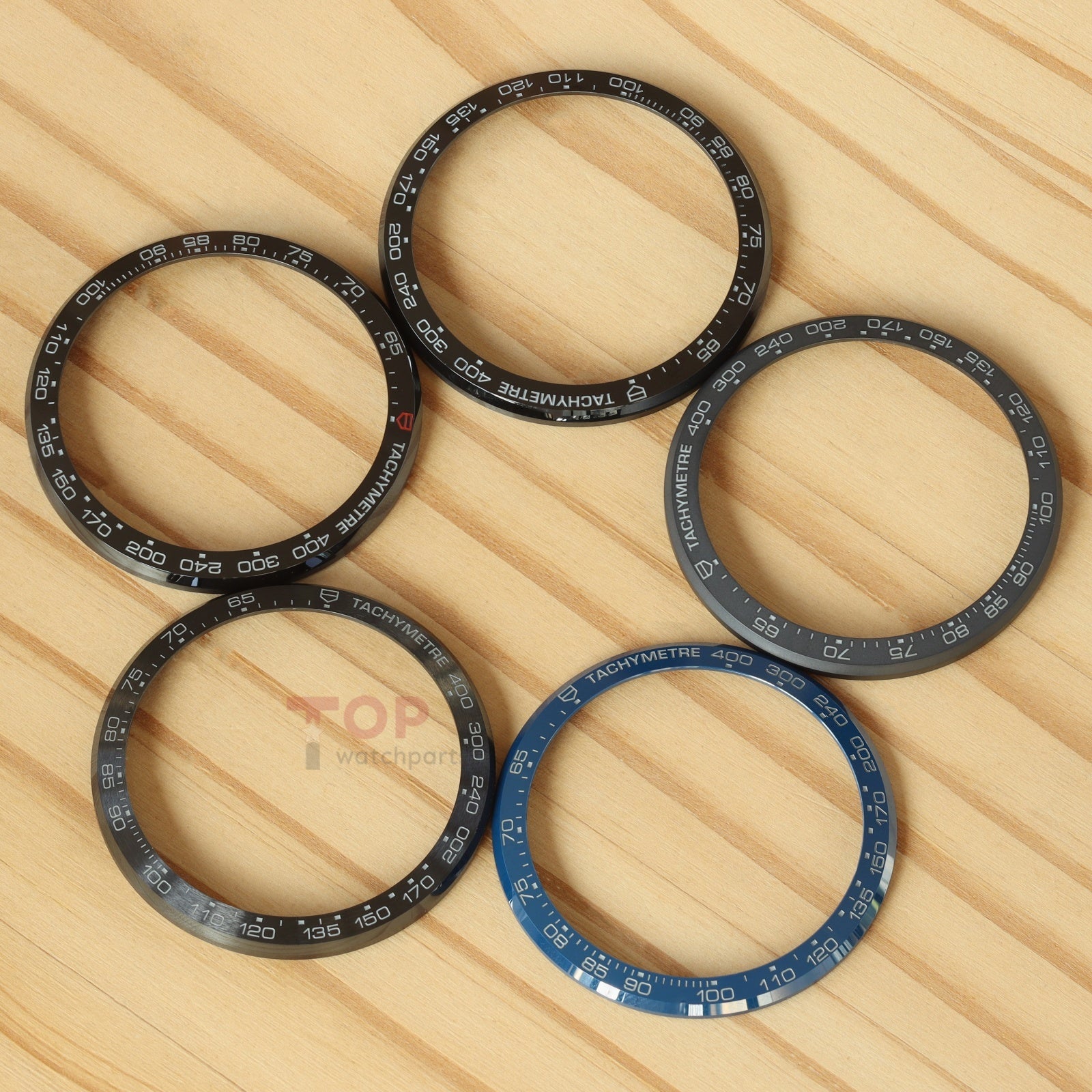 Ceramic Watch Bezel for TAG Heuer Carrera Calibre Heuer 02 CBG2010.FT6144 43mm Watch