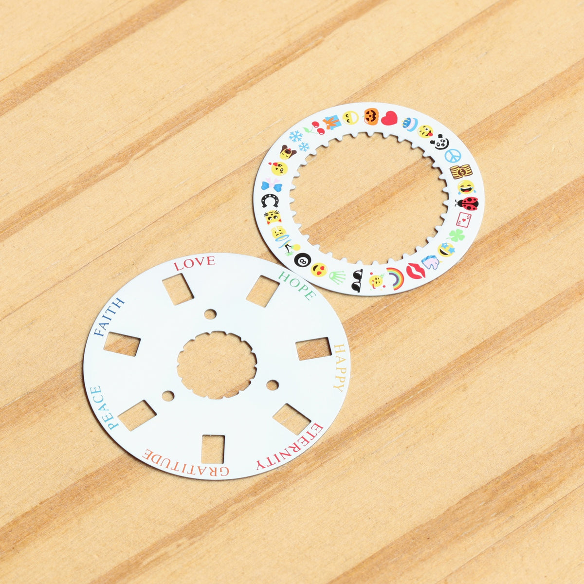 Puzzle Emoji Date Wheel Disc for Rolex Day-Date 36/40 Cal 3155/3255 Watch Calendar