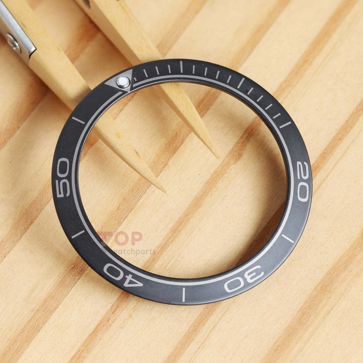 Bezel for Omega Seamaster Planet Ocean 600M 232 Watch Matte Ceramic Insert