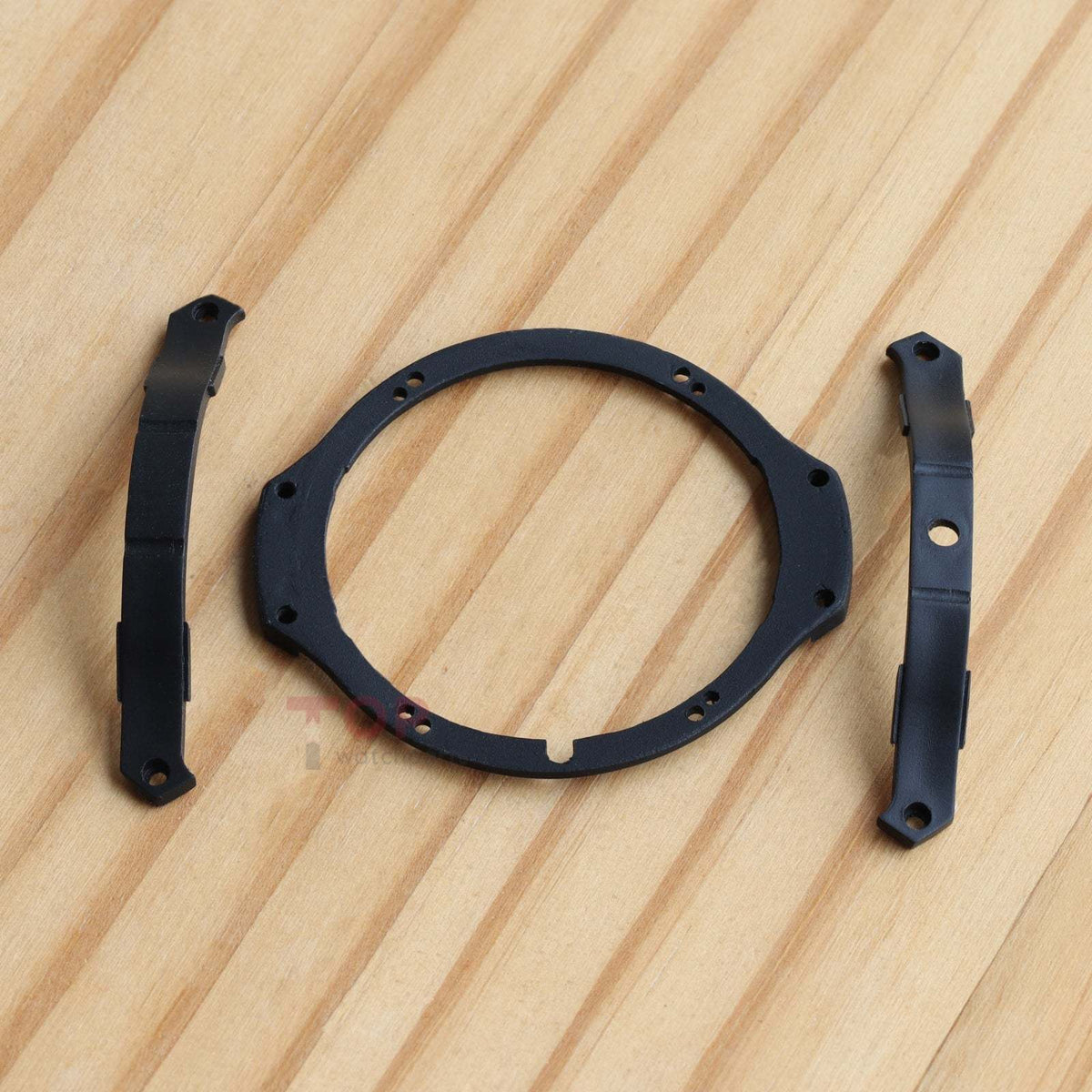 Resin Watch Gasket Bezel Insert/Crown Side Trim for Hublot 322.CK.1140.RX Big Bang King Black Magic 48mm