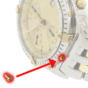 Watch Bezel Screw for Breitling Chronomat B13050/E13360 39mm Watch