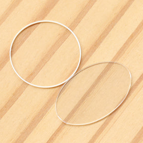Ellipse Flat Watch Sapphire Crystal&Gasket for Bvlgari Ovale DV32G 32mm Glass